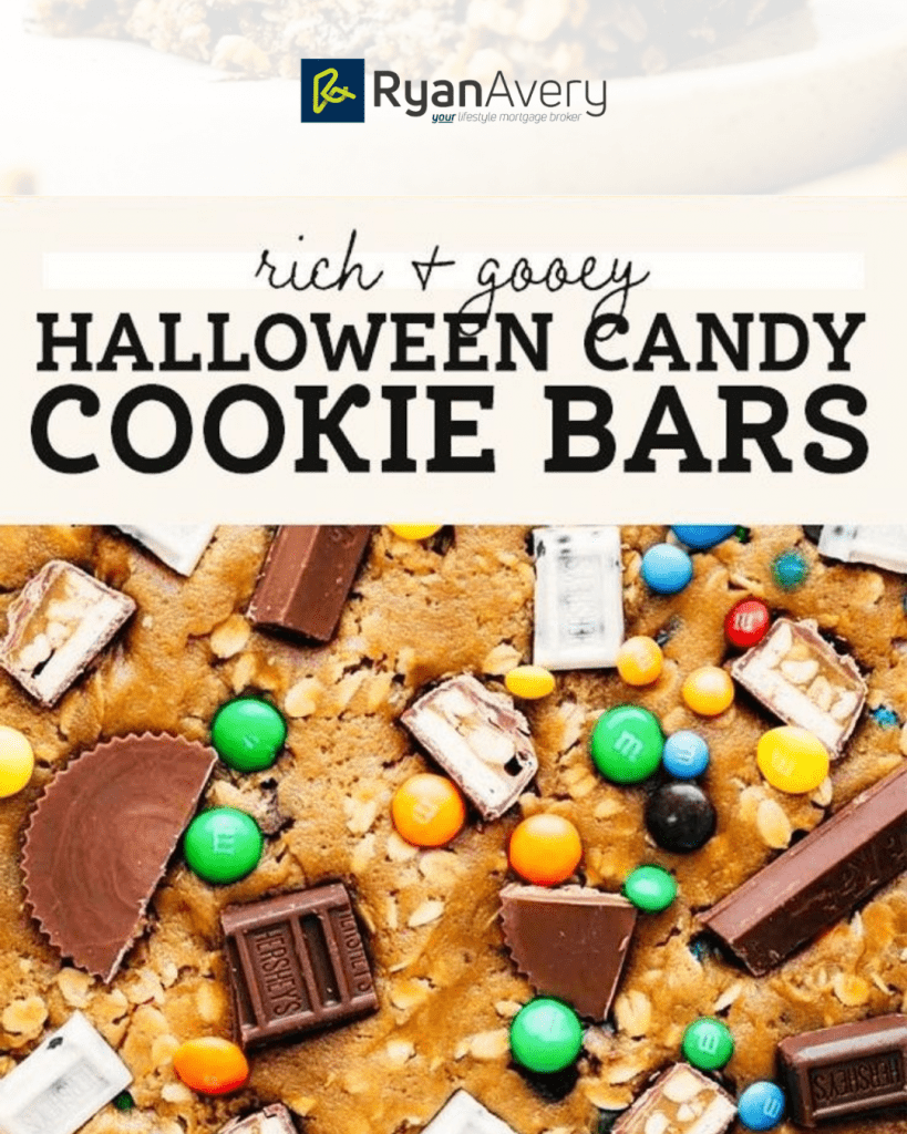 RECIPE Leftover Halloween Candy Cookie Bars Ryan Avery Your